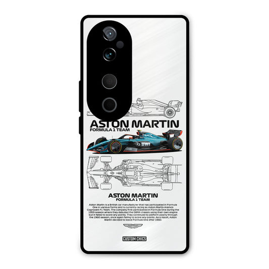 Formula One Racing Vivo V40 Pro Mobile Back Cover - Car&Bike PrintShield Case