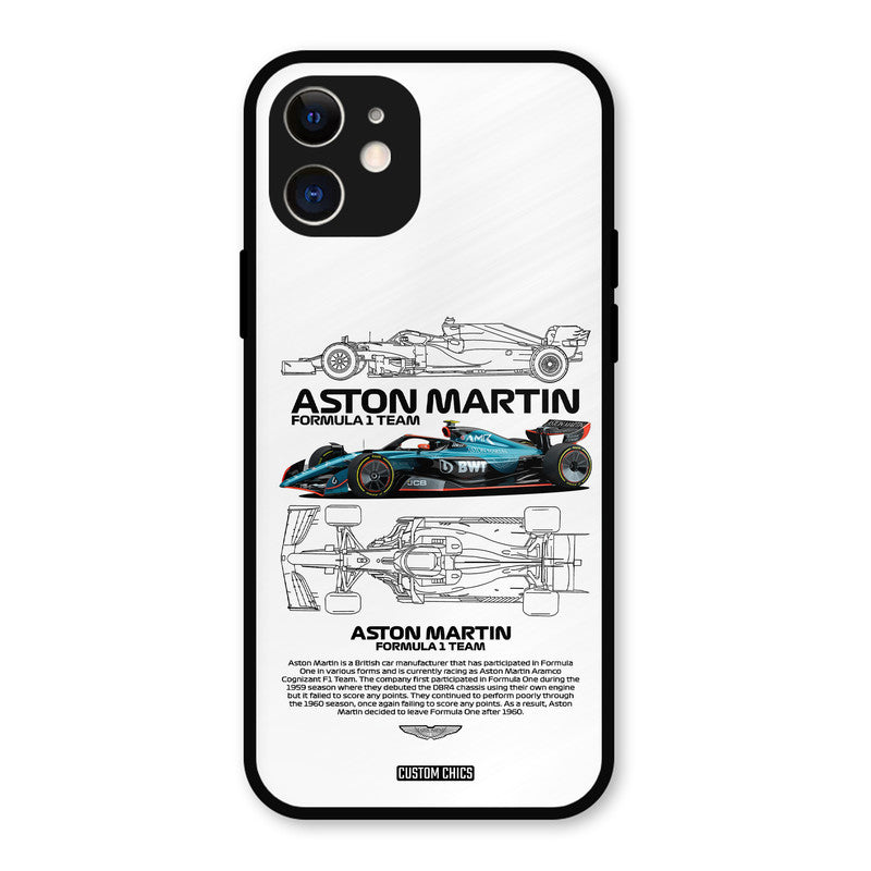Formula One Racing iPhone 12 Mobile Back Cover - Car&Bike PrintShield Case