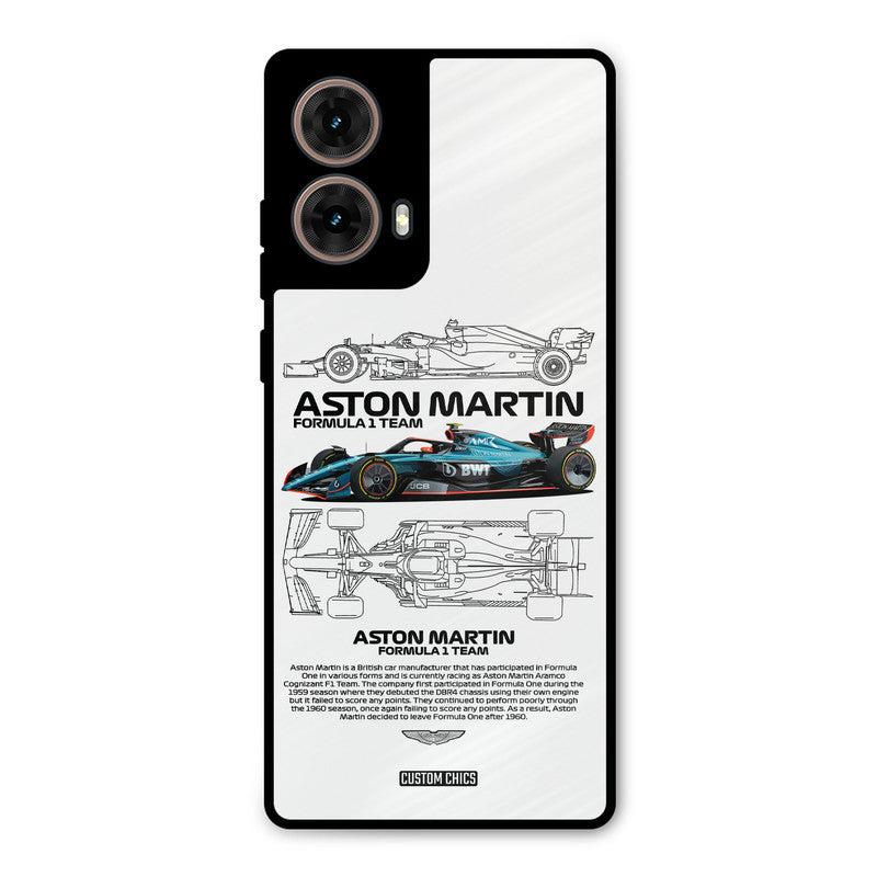 Formula One Racing Moto G85 Mobile Back Cover - Car&Bike PrintShield Case