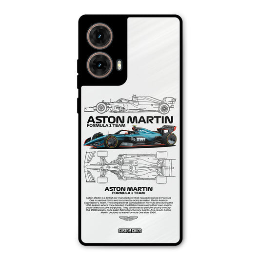 Formula One Racing Moto G85 Mobile Back Cover - Car&Bike PrintShield Case