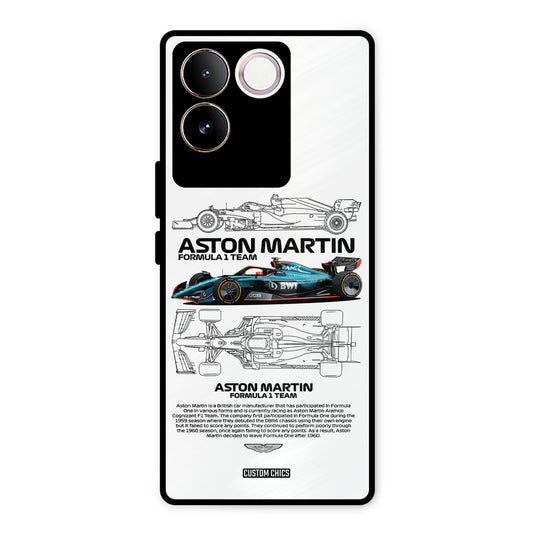 Formula One Racing Vivo T2 Pro Mobile Back Cover - Car&Bike PrintShield Case