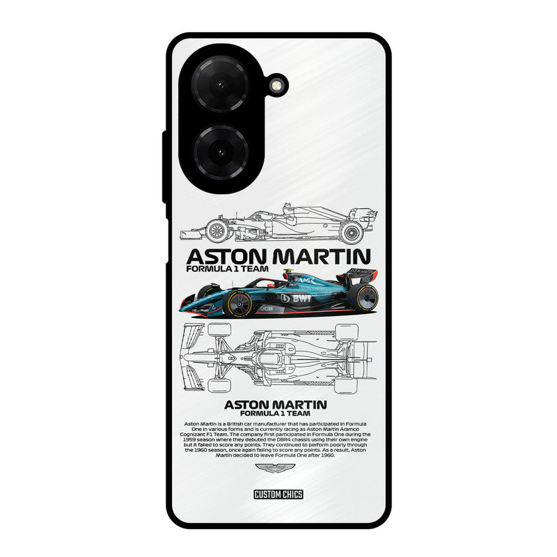Formula One Racing Poco C71 Mobile Back Cover - Car&Bike PrintShield Case
