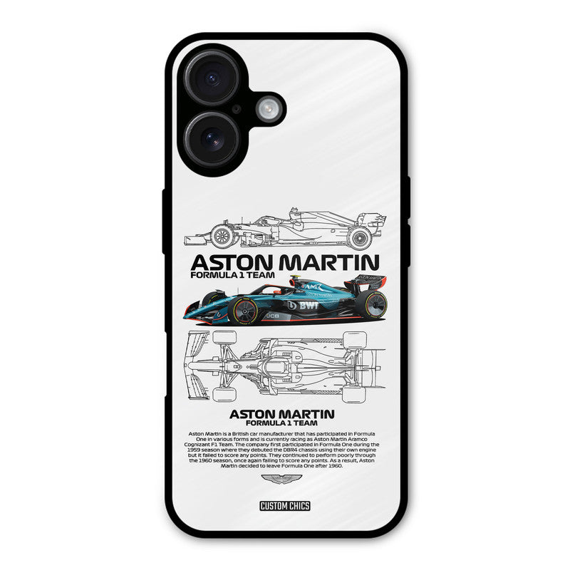 Formula One Racing iPhone 16 Mobile Back Cover - Car&Bike PrintShield Case