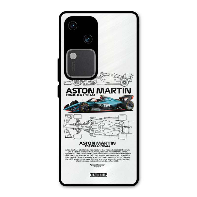 Formula One Racing Vivo V30 Mobile Back Cover - Car&Bike PrintShield Case
