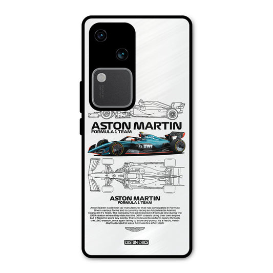 Formula One Racing Vivo V30 Mobile Back Cover - Car&Bike PrintShield Case