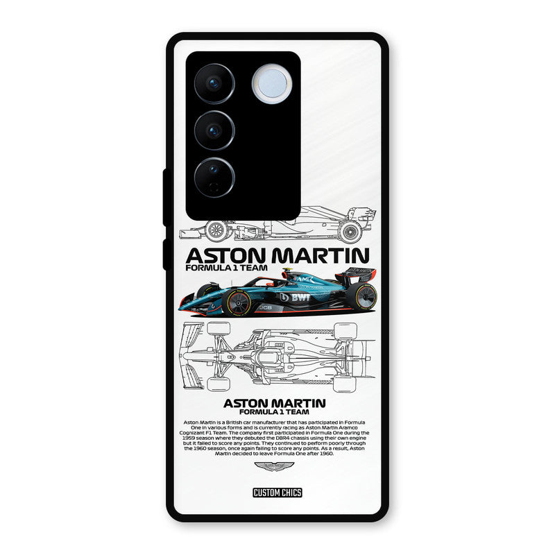 Formula One Racing Vivo V27 Pro Mobile Back Cover - Car&Bike PrintShield Case