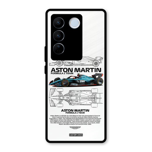Formula One Racing Vivo V27 Pro Mobile Back Cover - Car&Bike PrintShield Case