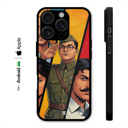 Freedom Fighters Illustration Case – Premium PrintShield Mobile Cover