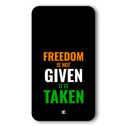 Freedom Is Taken Case – Premium PrintShield Mobile Cover