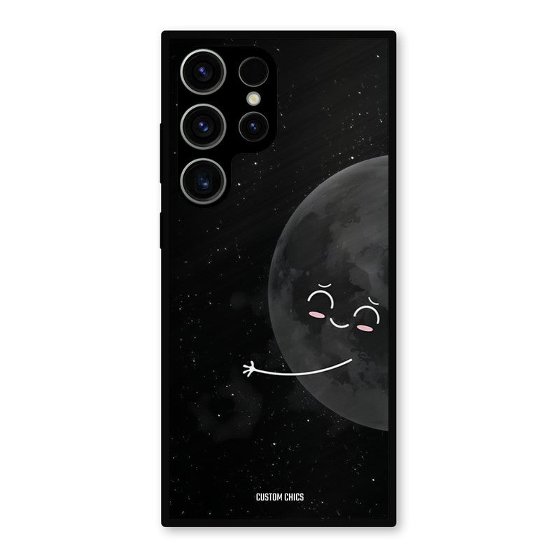 Full Moon Samsung Galaxy S23 Ultra Mobile Back Cover - Cute PrintShield Case