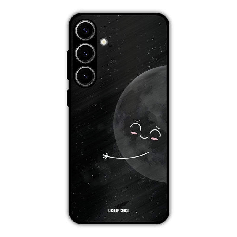 Full Moon Samsung Galaxy S24 Plus Mobile Back Cover - Cute PrintShield Case