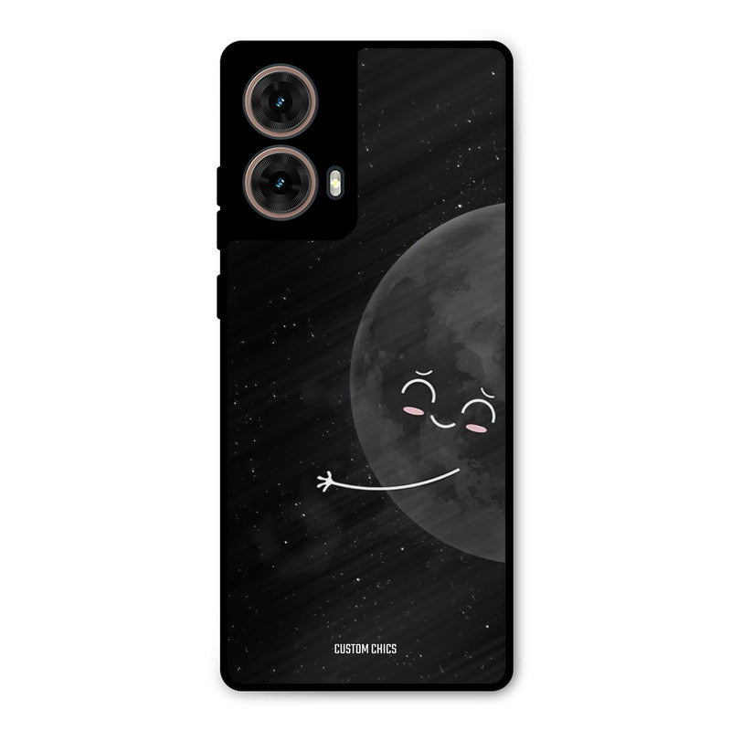 Full Moon Moto G85 Mobile Back Cover - Cute PrintShield Case