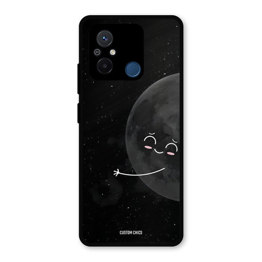 Full Moon Redmi 12c Mobile Back Cover - Cute PrintShield Case