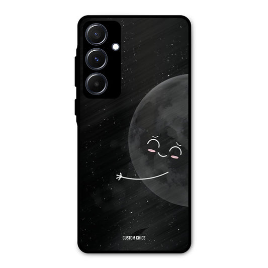 Full Moon Samsung Galaxy A55 5G Mobile Back Cover - Cute PrintShield Case