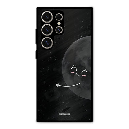 Full Moon Samsung Galaxy S24 Ultra Mobile Back Cover - Cute PrintShield Case