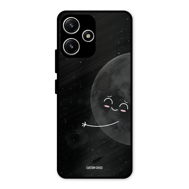 Full Moon Redmi 12 5G Mobile Back Cover - Cute PrintShield Case