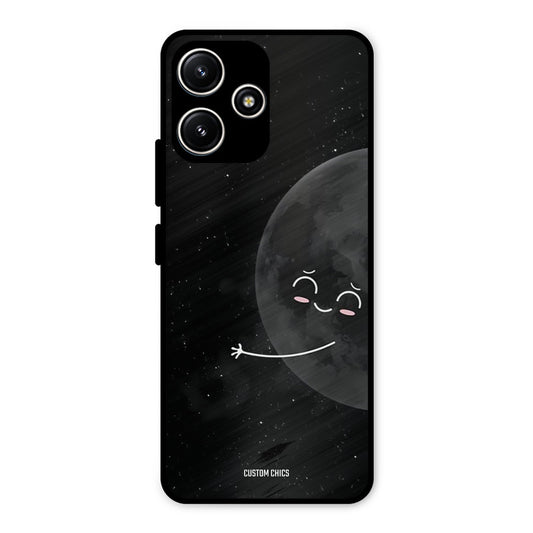 Full Moon Redmi 12 5G Mobile Back Cover - Cute PrintShield Case