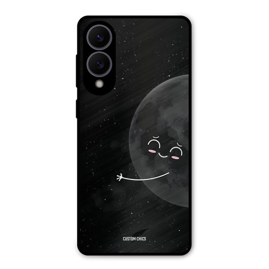 Full Moon Samsung Galaxy S25 Edge Mobile Back Cover - Cute PrintShield Case