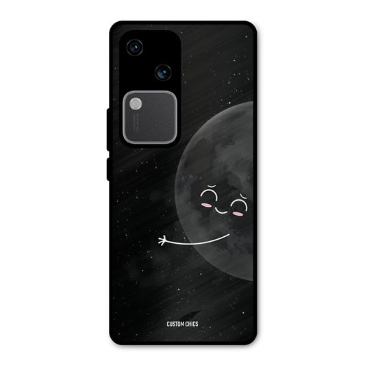 Full Moon Vivo V30 Mobile Back Cover - Cute PrintShield Case