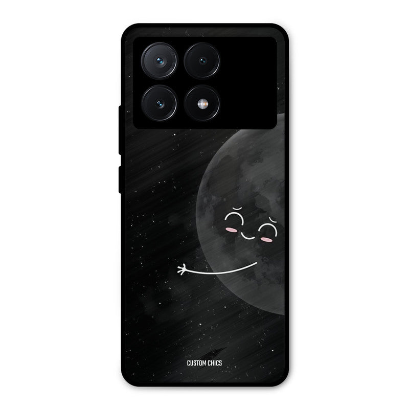 Full Moon Poco X6 Pro Mobile Back Cover - Cute PrintShield Case