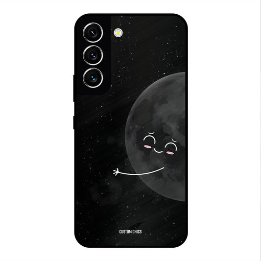 Full Moon Samsung Galaxy S22 Mobile Back Cover - Cute PrintShield Case