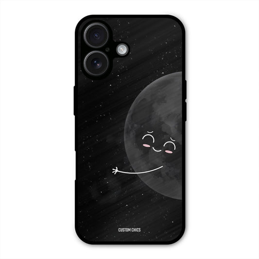 Full Moon iPhone 16 Plus Mobile Back Cover - Cute PrintShield Case