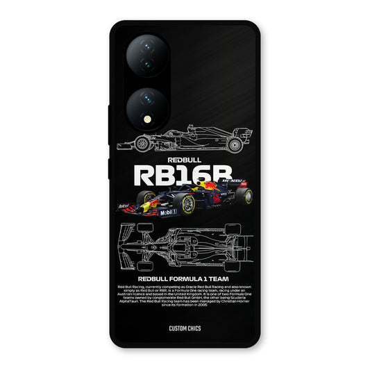 Furmal Black Car Vivo Y100 Mobile Back Cover - Car&Bike PrintShield Case