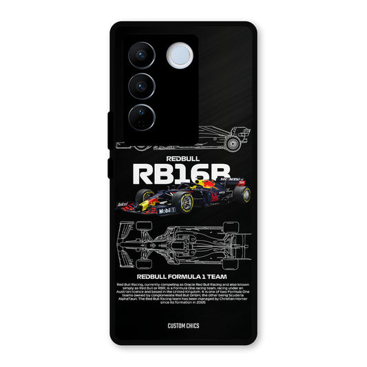 Furmal Black Car Vivo V27 Pro Mobile Back Cover - Car&Bike PrintShield Case
