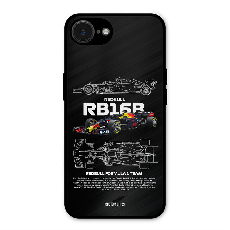 Furmal Black Car iPhone 16e Mobile Back Cover - Car&Bike PrintShield Case