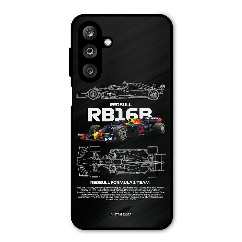Furmal Black Car Samsung Galaxy M36 Mobile Back Cover - Car&Bike PrintShield Case