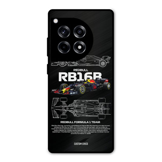 Furmal Black Car OnePlus 12R Mobile Back Cover - Car&Bike PrintShield Case