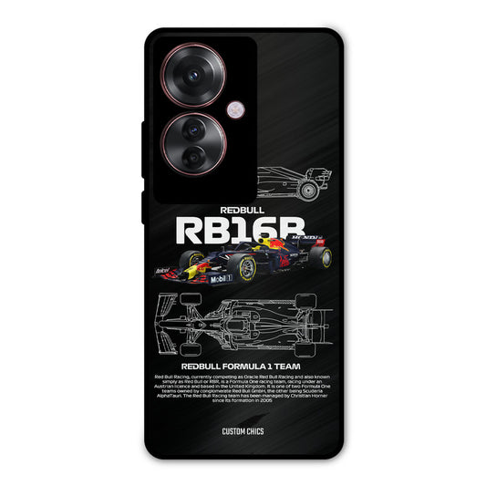 Furmal Black Car Oppo F25 Pro Mobile Back Cover - Car&Bike PrintShield Case