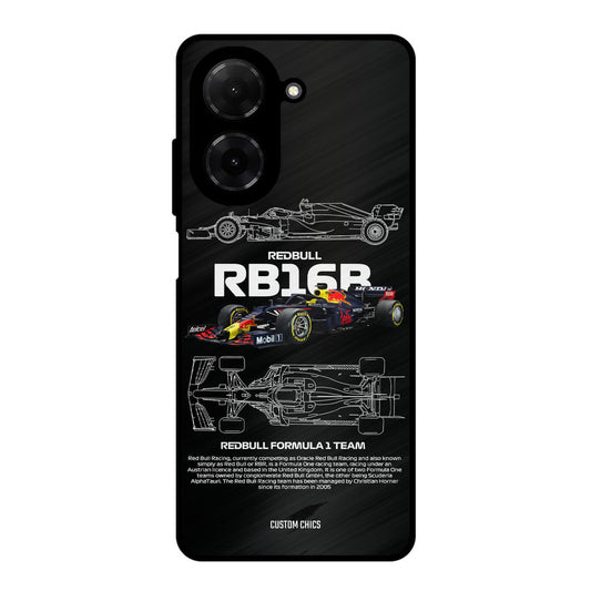 Furmal Black Car Poco C71 Mobile Back Cover - Car&Bike PrintShield Case