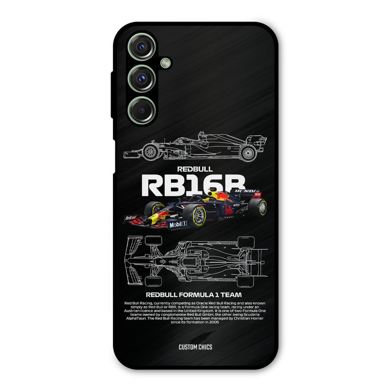 Furmal Black Car Samsung Galaxy M34 Mobile Back Cover - Car&Bike PrintShield Case