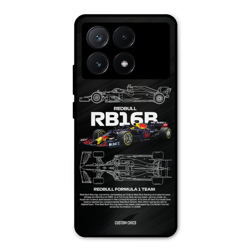 Furmal Black Car Poco X6 Pro Mobile Back Cover - Car&Bike PrintShield Case