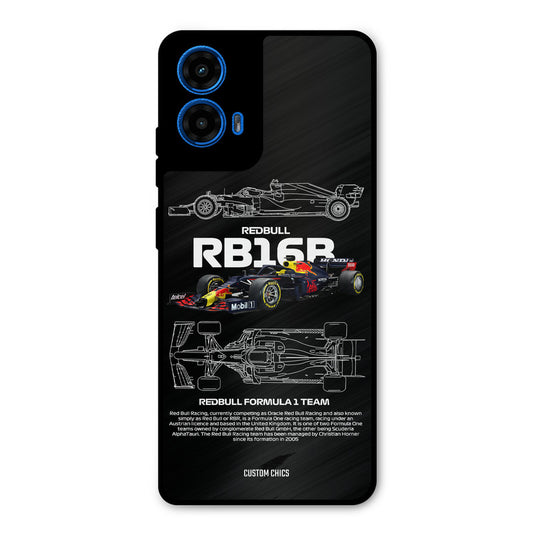 Furmal Black Car Moto G45 Mobile Back Cover - Car&Bike PrintShield Case