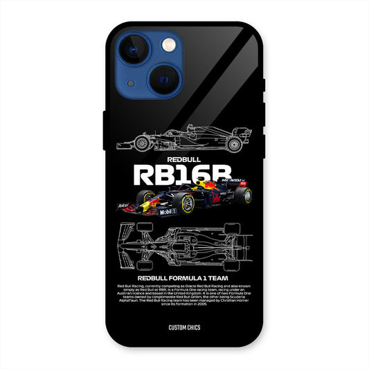 Furmal Black Car iPhone 13 Mini Mobile Back Cover - Car&Bike PrintShield Case
