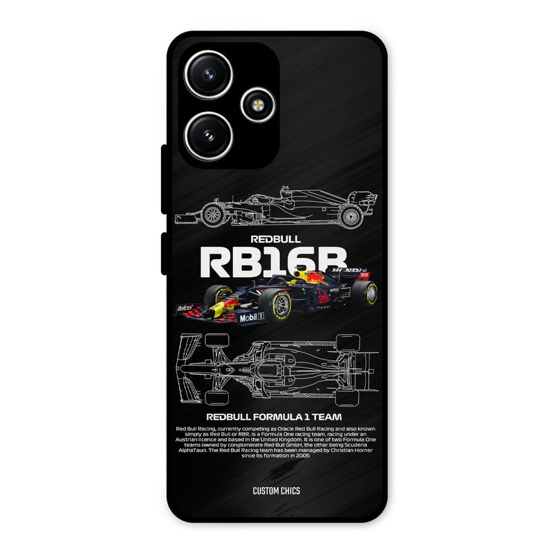 Furmal Black Car Redmi 12 5G Mobile Back Cover - Car&Bike PrintShield Case