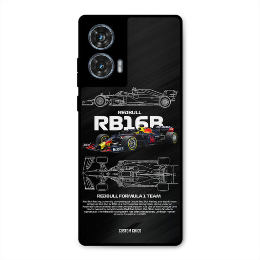 Furmal Black Car Motorola Edge 50 Fusion Mobile Back Cover - Car&Bike PrintShield Case