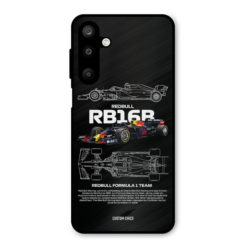 Furmal Black Car Samsung Galaxy M16 Mobile Back Cover - Car&Bike PrintShield Case