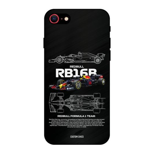 Furmal Black Car iPhone SE 2020 Mobile Back Cover - Car&Bike PrintShield Case