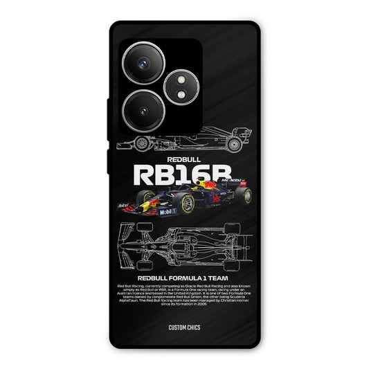 Furmal Black Car Realme GT 6T Mobile Back Cover - Car&Bike PrintShield Case