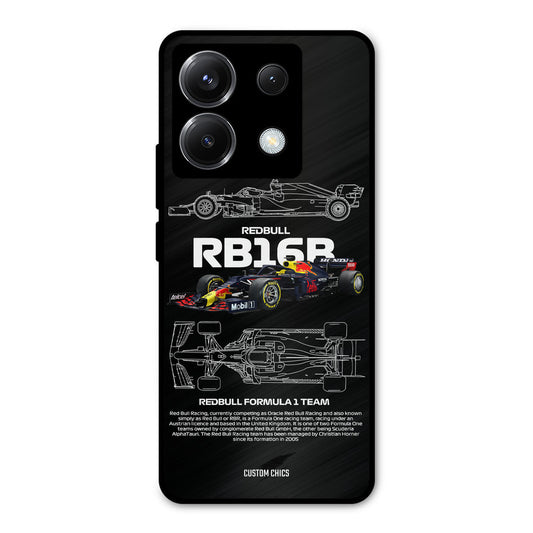 Furmal Black Car Poco X6 Mobile Back Cover - Car&Bike PrintShield Case