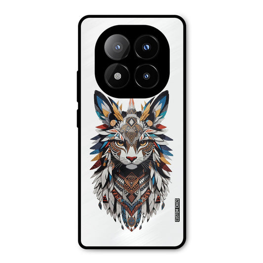 Furry Cat Face Redmi Note 14 Pro Plus 5G Mobile Back Cover - Cute PrintShield Case