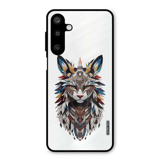 Furry Cat Face Samsung Galaxy M16 Mobile Back Cover - Cute PrintShield Case