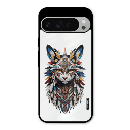 Furry Cat Face Google Pixel 9 Pro XL Mobile Back Cover - Cute PrintShield Case