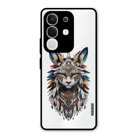 Furry Cat Face Vivo T4x Mobile Back Cover - Cute PrintShield Case