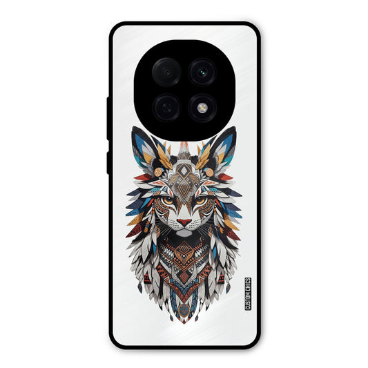 Furry Cat Face Oppo F29 Pro Mobile Back Cover - Cute PrintShield Case