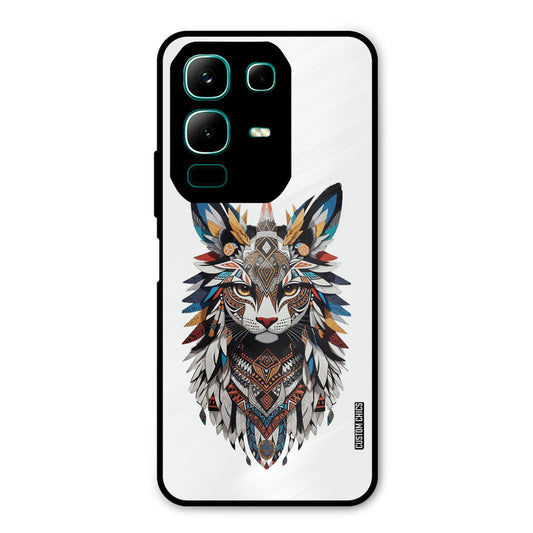 Furry Cat Face Infinix Note 50x Mobile Back Cover - Cute PrintShield Case