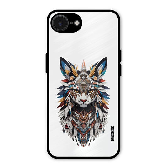 Furry Cat Face iPhone 16e Mobile Back Cover - Cute PrintShield Case